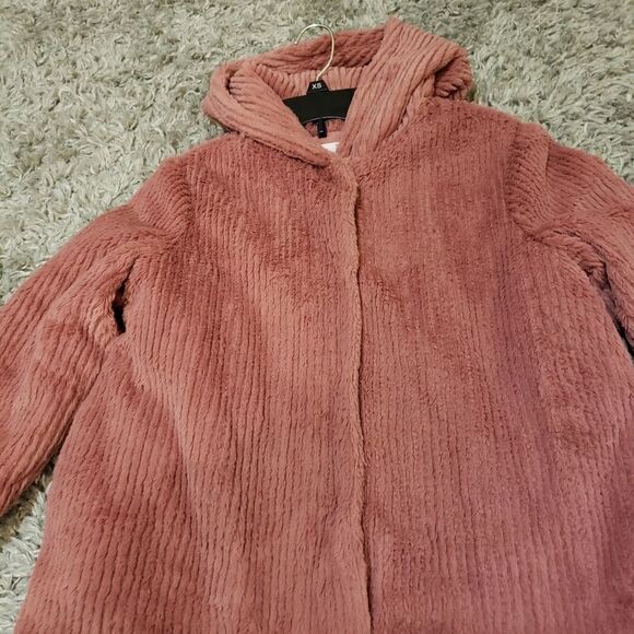 ELODIE FUZZY Hooded jacket Girls Various. - Picture 3 of 7